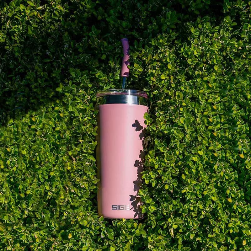 瑞士百年 SIGG Helia 保溫吸管杯 600ml - 玫瑰粉