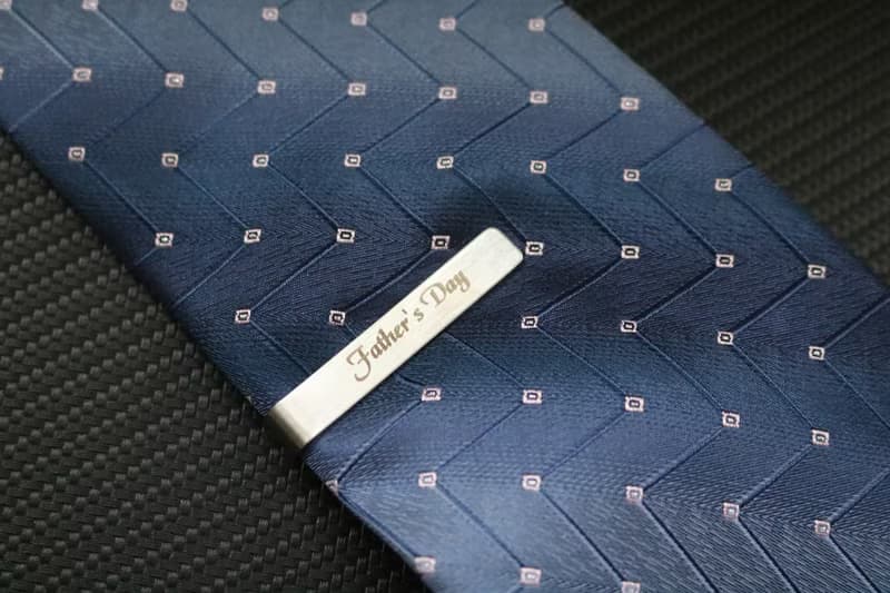 簡約字母領帶夾父親節禮物領帶配件