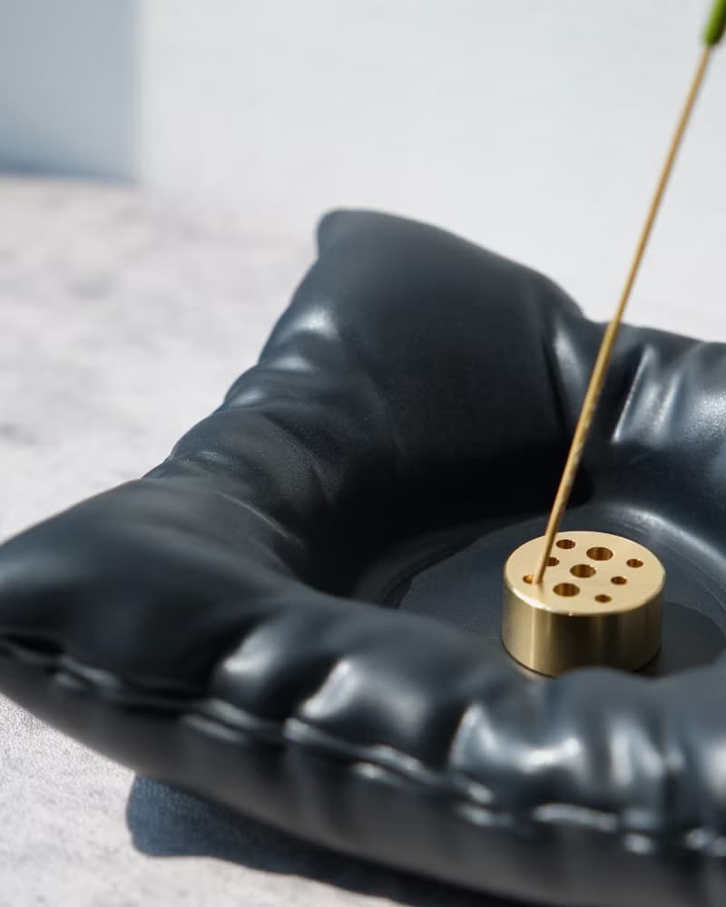 招財貓線香座連咕𠱸底座 招財貓/原創設計/3D列印/多肉塊根植物/