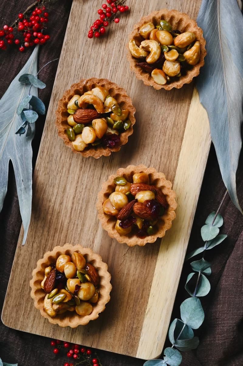 【中秋禮盒】夏威夷堅果塔五入禮盒