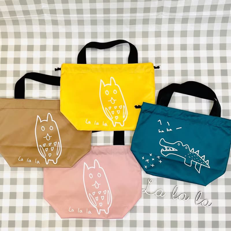寶寶防水餐具袋 / 便當袋  四色