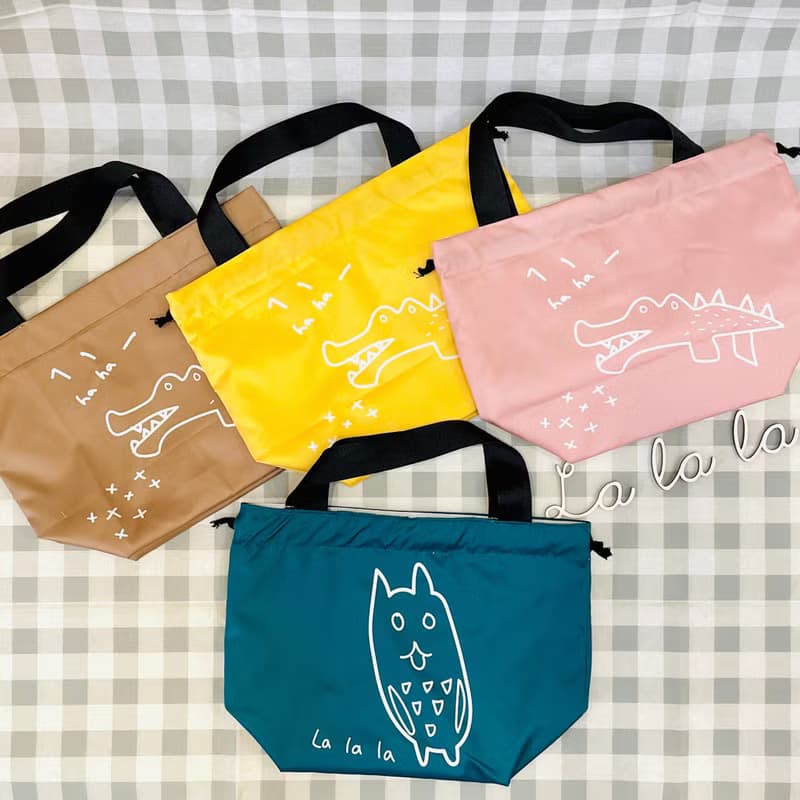 寶寶防水餐具袋 / 便當袋  四色