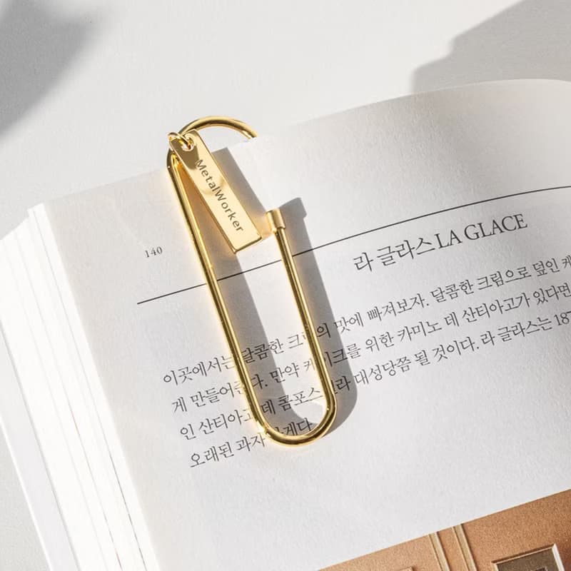 Personalized Big Clip Bookmark, Custom Engraved Bookmarks for Book Lovers Reader