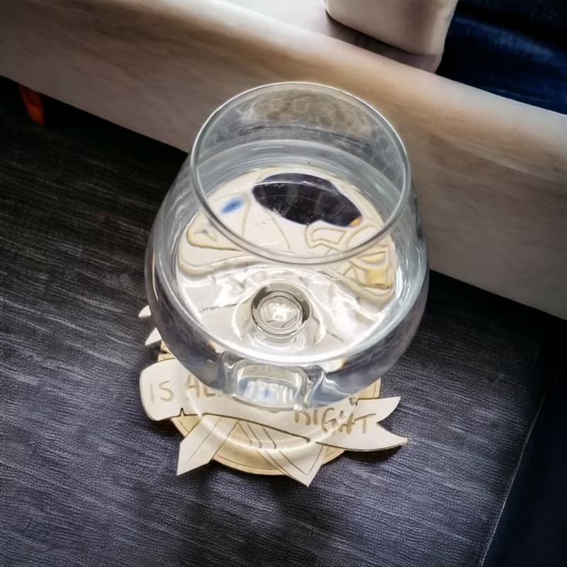 RPG Classes Wooden Coaster Set – Coasters Featuring RPG Character Classes