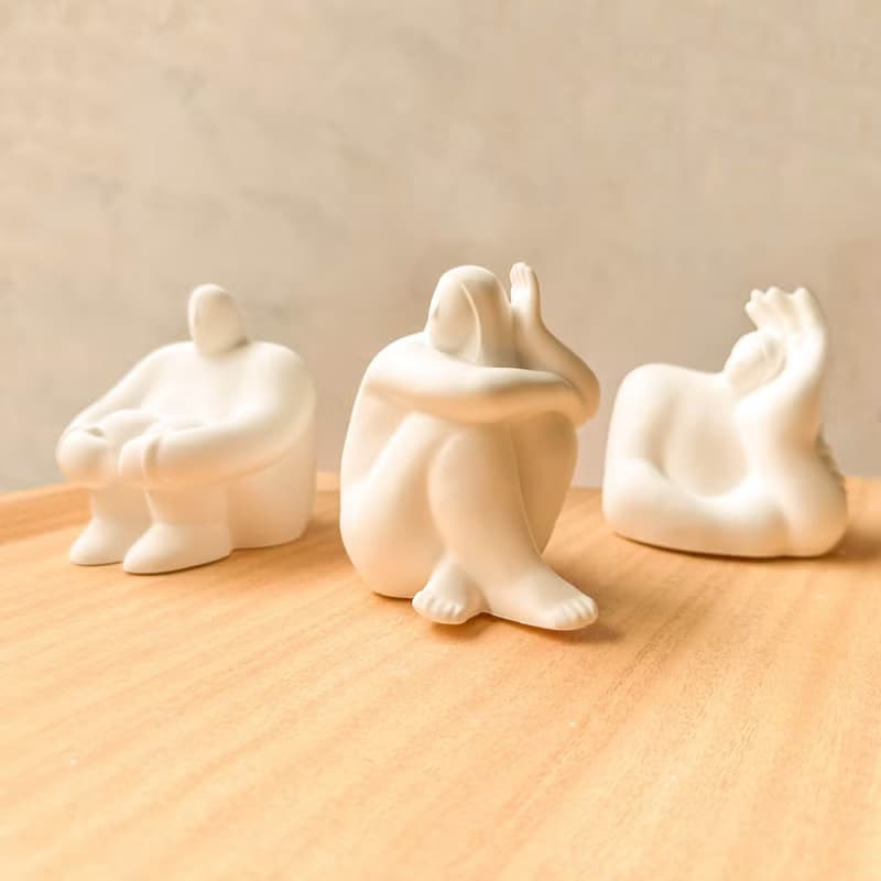 無聊發呆擴香石/悠閒/發呆/思考人生 3款 附1ml精油