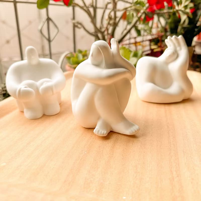 無聊發呆擴香石/悠閒/發呆/思考人生 3款 附1ml精油