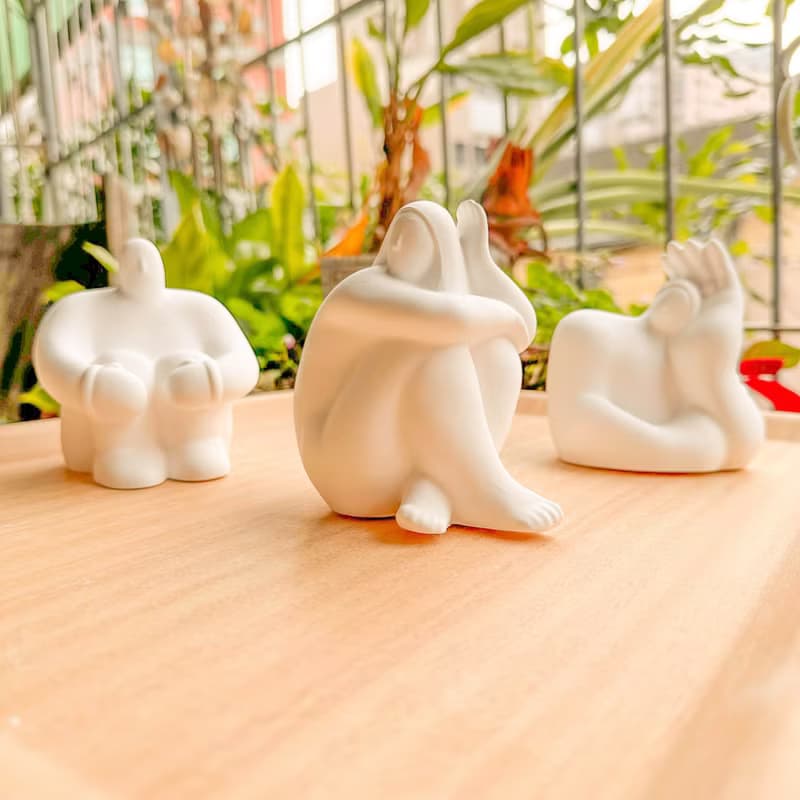 無聊發呆擴香石/悠閒/發呆/思考人生 3款 附1ml精油