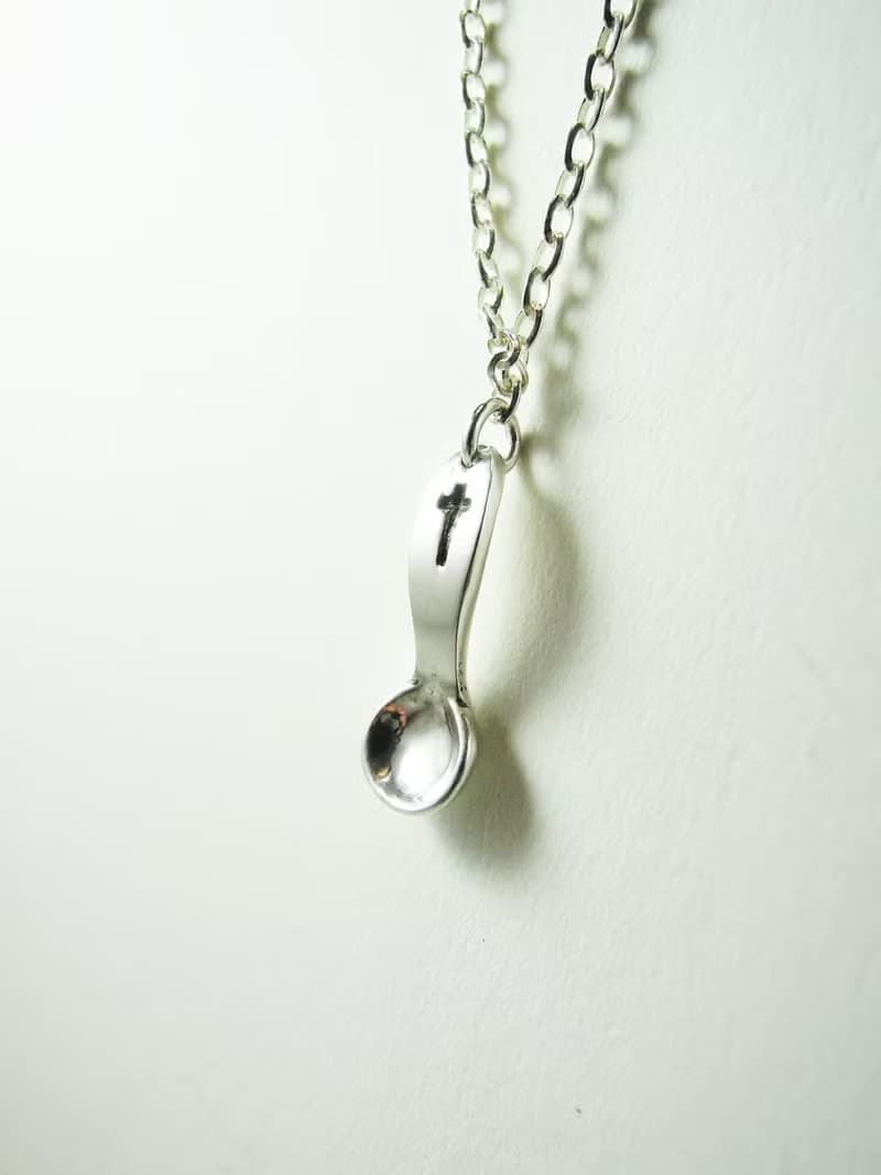 銀湯匙[十字之愛] 純銀項鍊 手作 彌月禮 / 手鍊 / 鎖骨鍊 / 禮物 / 紀念日