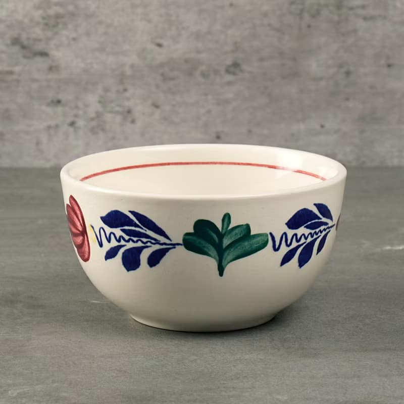 比利時Boch絕版手繪Boerenbont 茶杯組/咖啡杯