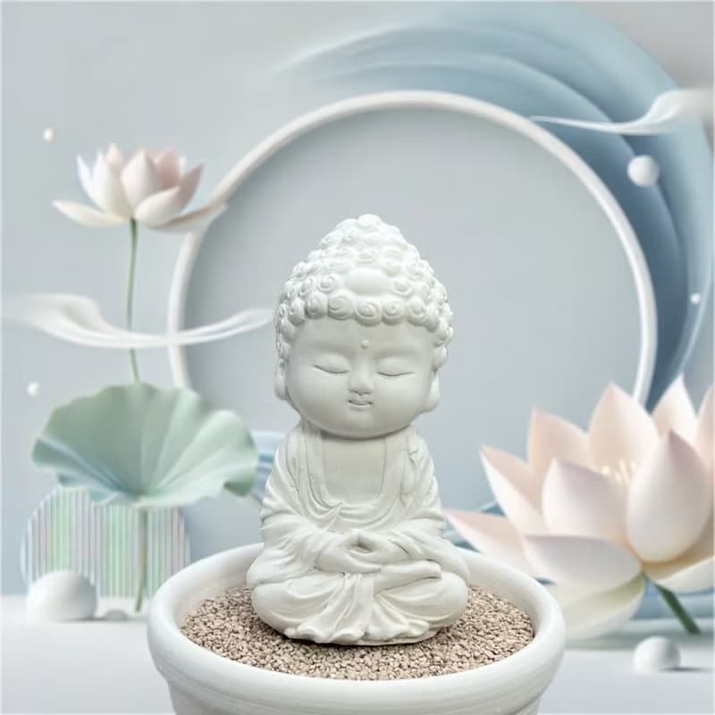 淨念吉祥小佛之培德小盤套組  傳遞心靈智慧 提升居家品味