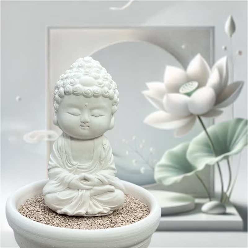 淨念吉祥小佛之培德小盤套組  傳遞心靈智慧 提升居家品味