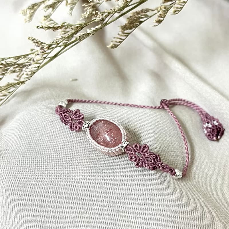 草莓編織手鍊/手環