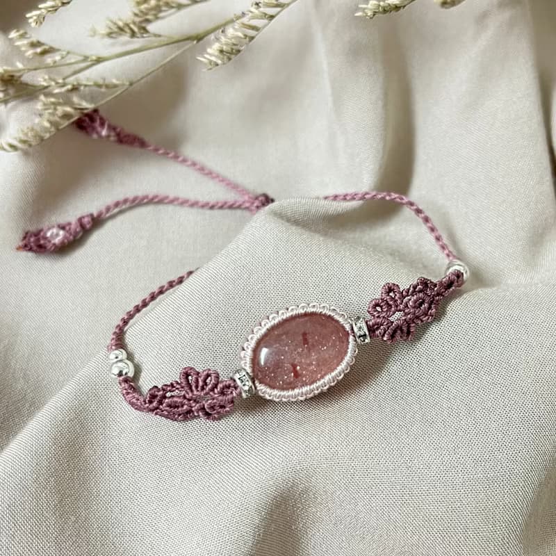 草莓編織手鍊/手環