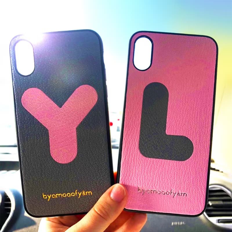 定製化多色真皮手機殼iPhone 11 Xs Max Xr 8Plus 華為 三星 情侶