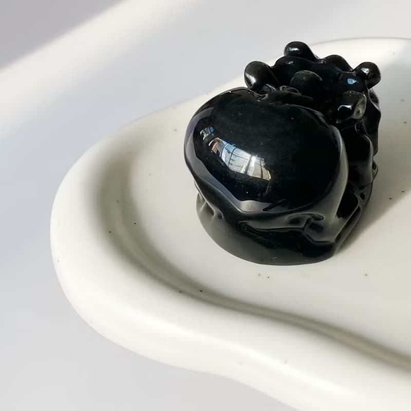 Crystal Corner 隅石丨空間防護丨水晶龍龜丨高品雙眼銀曜石擺件