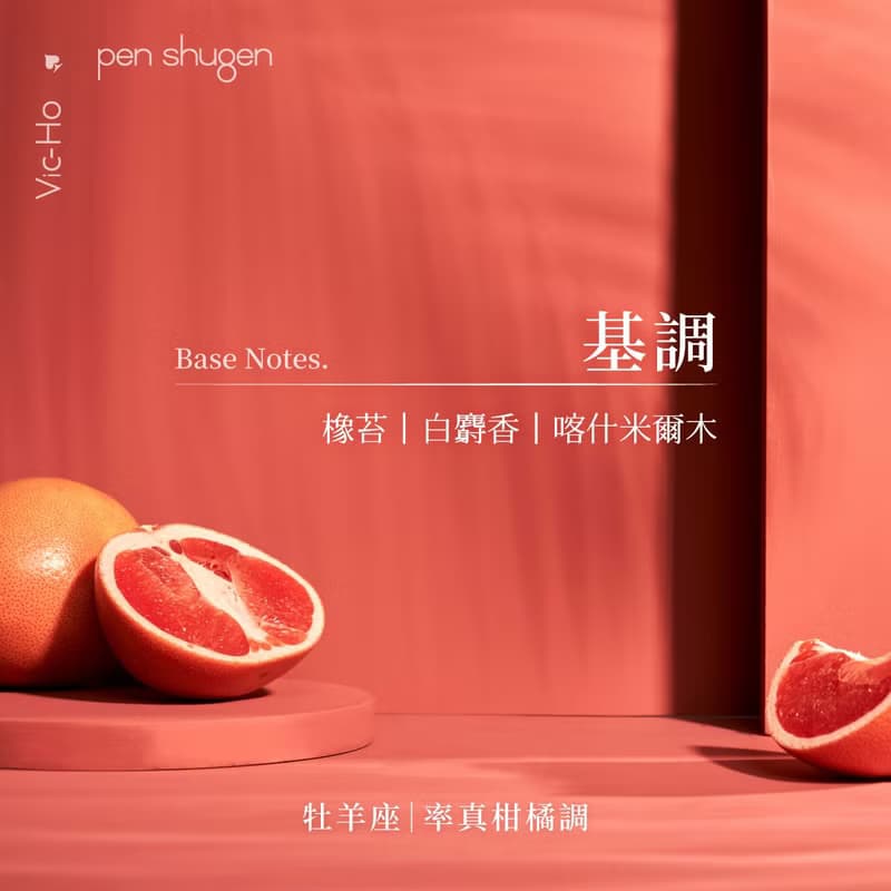 東區暖男 牡羊座率真柑橘調 30mL 星座幸運淡香水