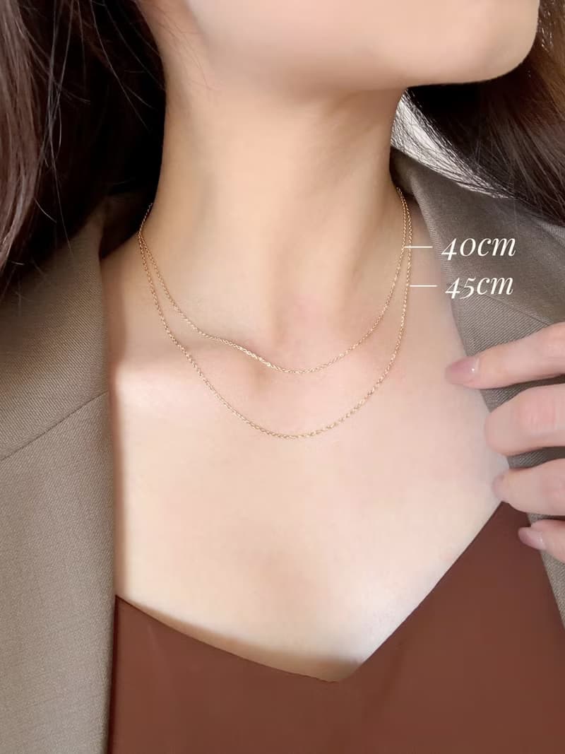 【精緻禮盒】貝殼紋項鍊 18KGF－海之詠 #金色 復古 女神感