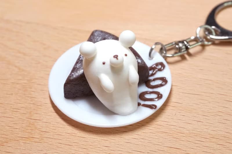 Healing Kuma Collection 小熊萬聖節朱古力蛋糕鑰匙扣