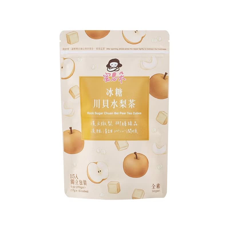 冰糖川貝水梨茶 | 17gx15入/袋 | 婚禮小物 漢方茶 長輩禮物