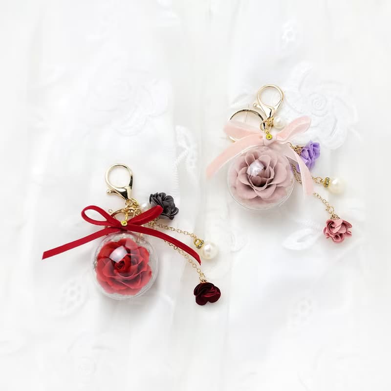 永生玫瑰花2入禮盒 情人節禮物 生日禮物