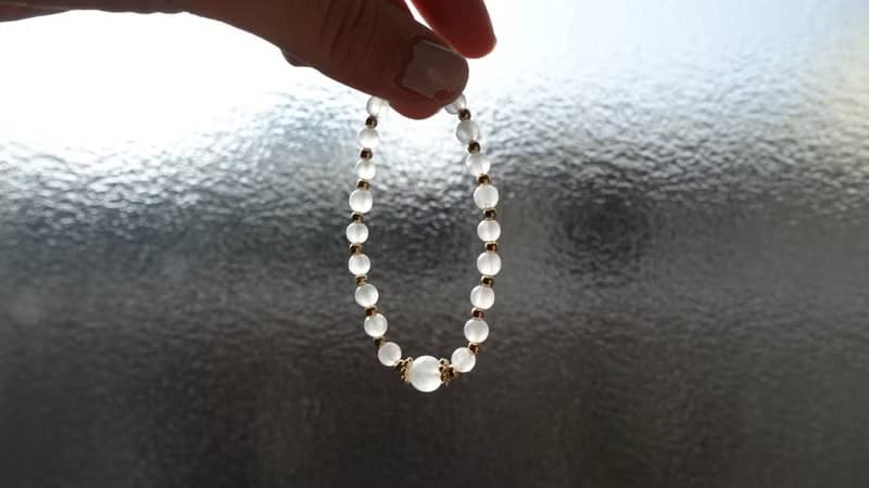 月光石【設計款】天然水晶設計手鍊