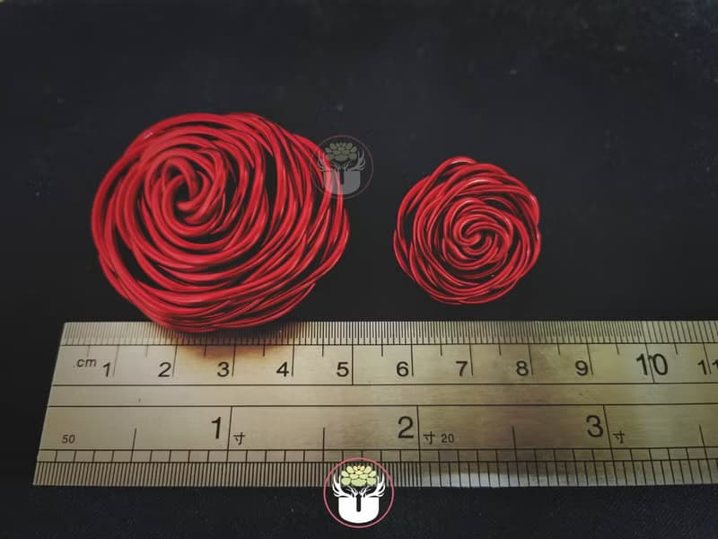 鋁線玫瑰花束