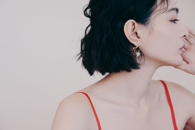 COR-DATE / 線條星星耳環