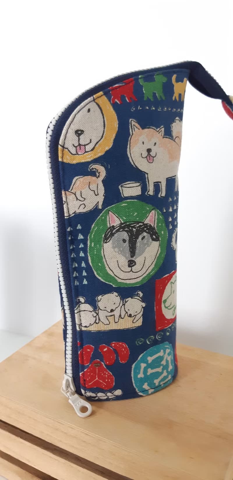 柴犬直立式筆袋 開學 生日 交換禮物