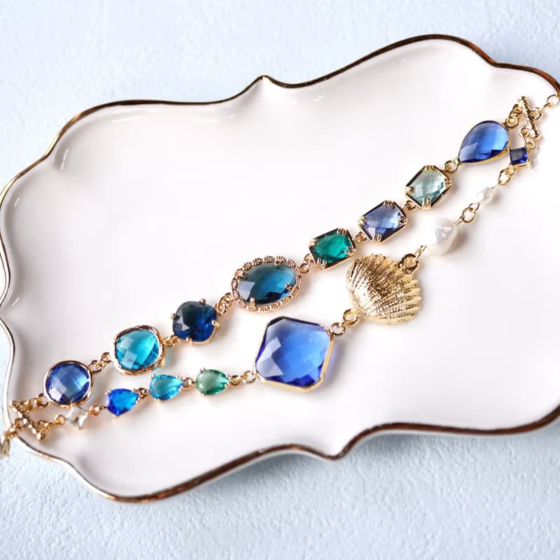 海の宝石ブレスレット