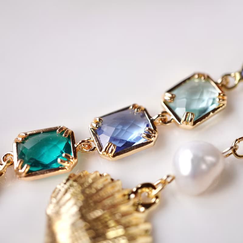 海の宝石ブレスレット