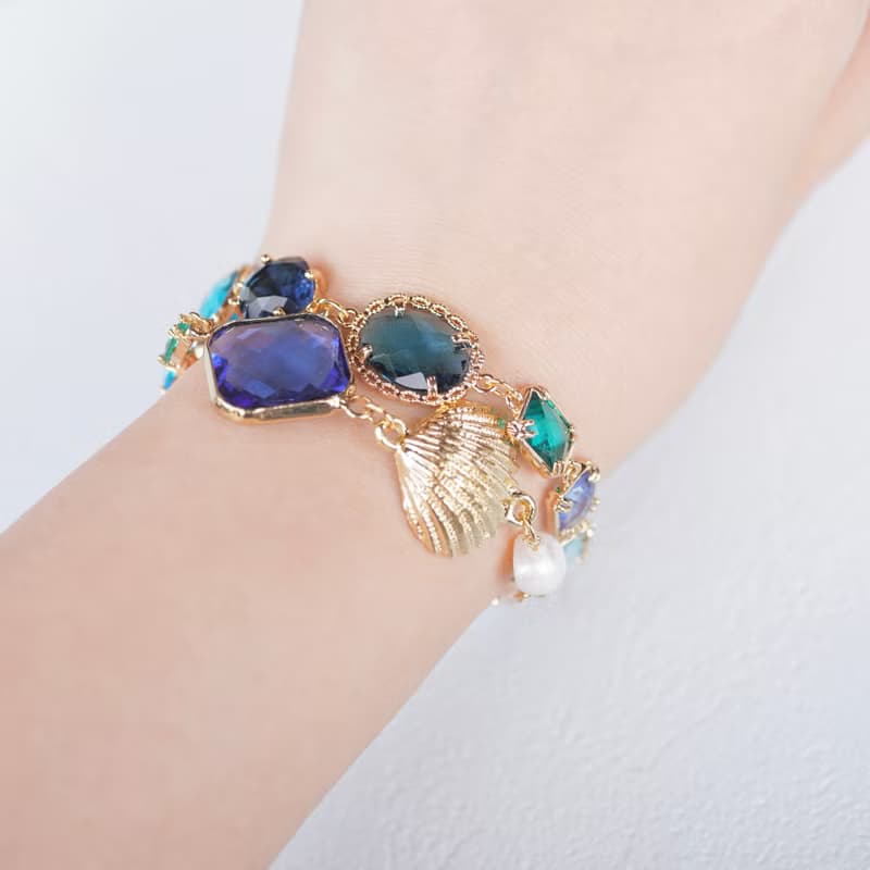 海の宝石ブレスレット