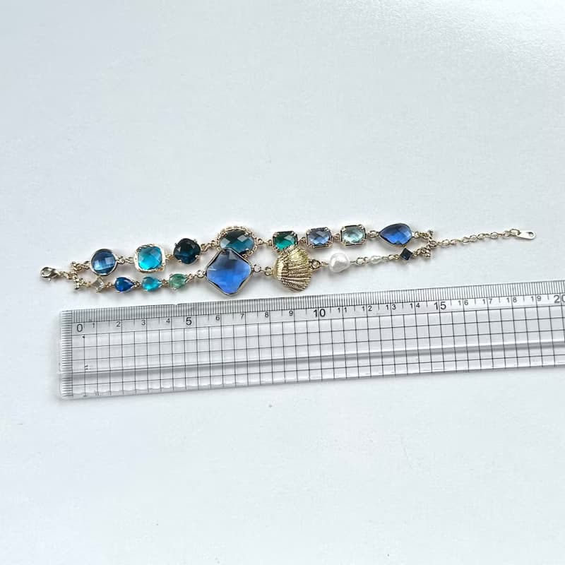 海の宝石ブレスレット