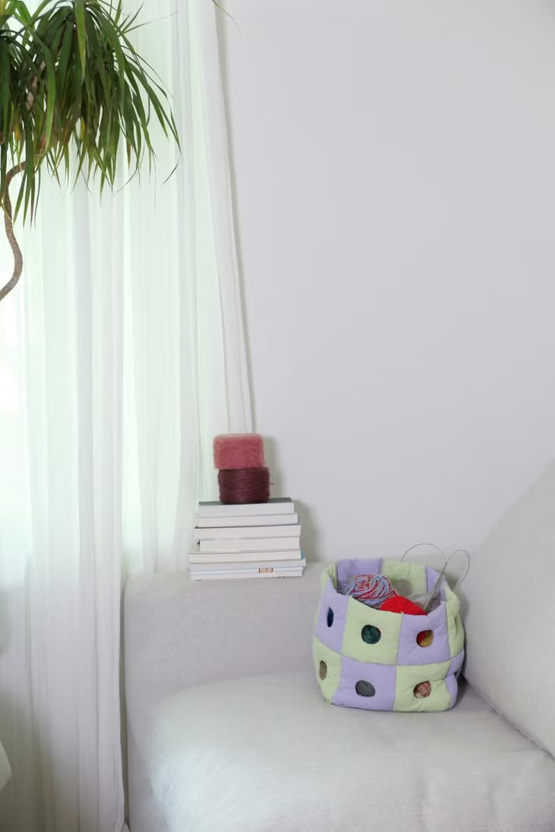 Punching basket 2x2 - Red+Pink