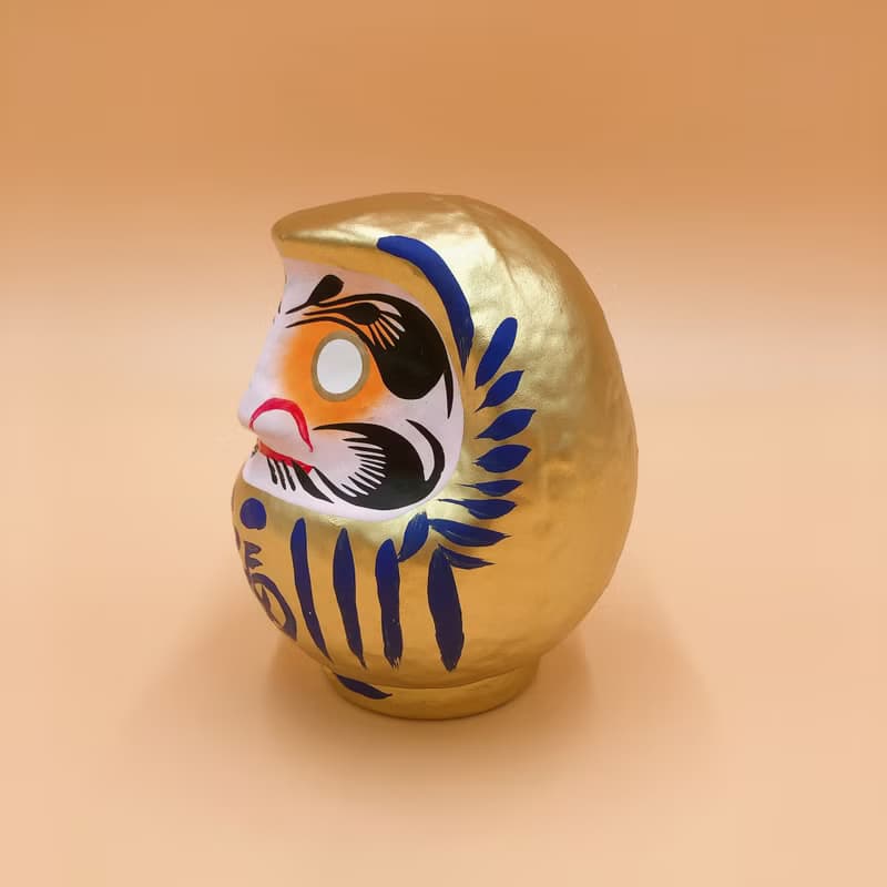 【招福祈願】達摩不倒翁 だるま 金色 多尺寸 擺設 送禮 許願 DIY