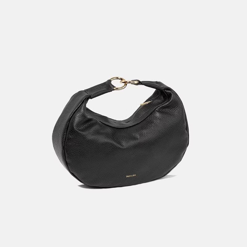 OUTLET – Leather Shoulder Bag | Minimalist Handcrafted Purse | Italian Leather