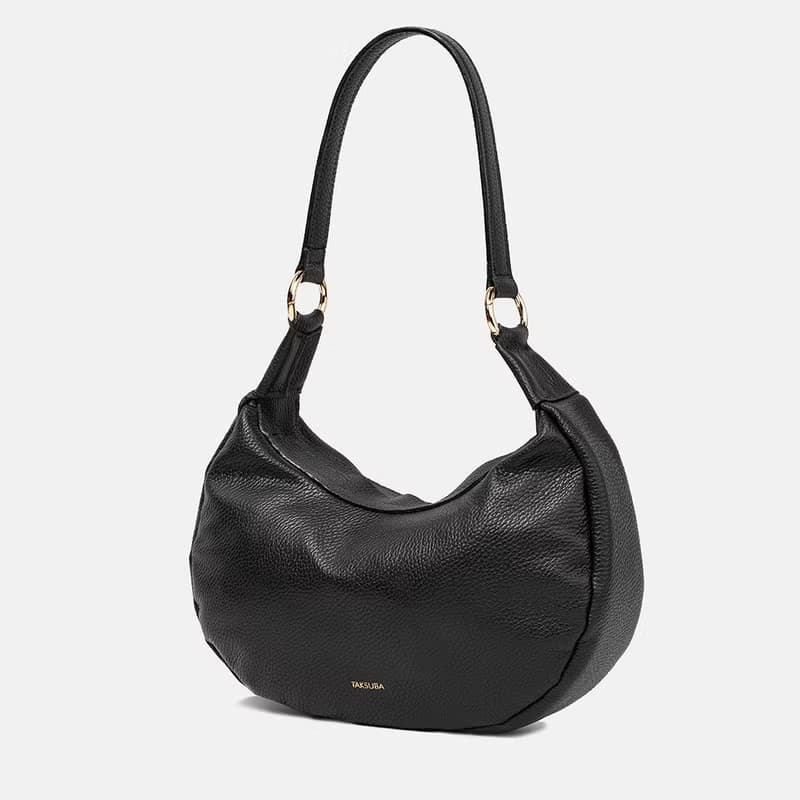 OUTLET – Leather Shoulder Bag | Minimalist Handcrafted Purse | Italian Leather