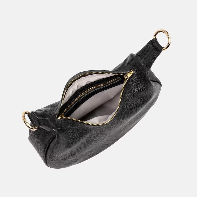 OUTLET – Leather Shoulder Bag | Minimalist Handcrafted Purse | Italian Leather