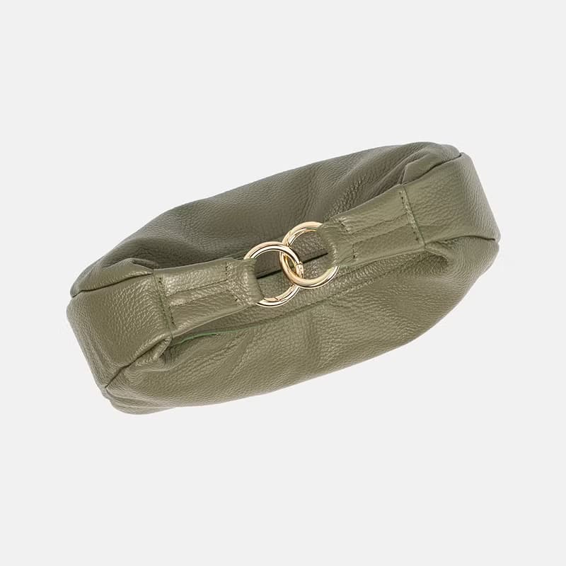 OUTLET – Leather Shoulder Bag | Minimalist Handcrafted Purse | Italian Leather