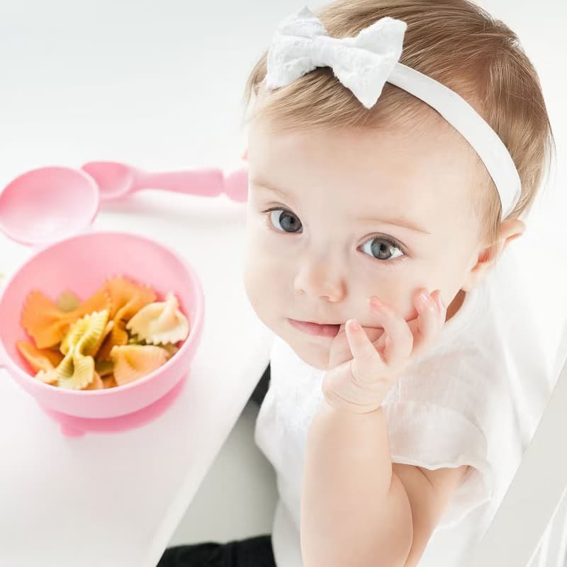 Bumkins 迪士尼寶寶矽膠餐碗組(維尼)