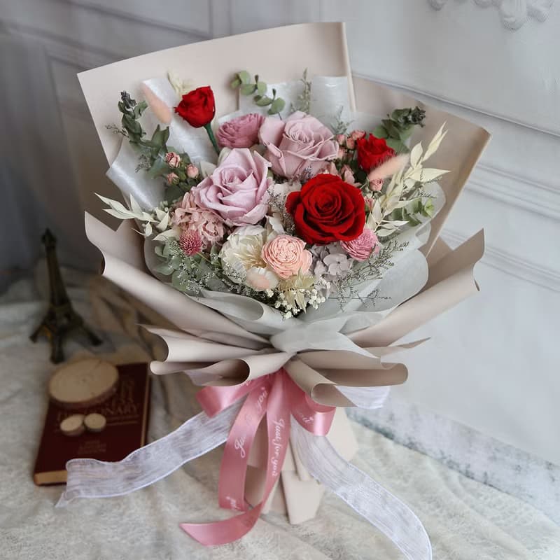 送禮花束 G84 送禮花束 情人節花束 送禮首選 聖誕節禮物