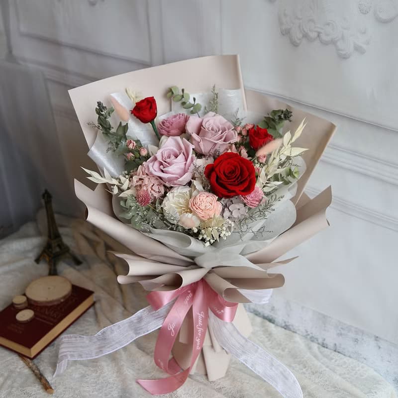 送禮花束 G84 送禮花束 情人節花束 送禮首選 聖誕節禮物