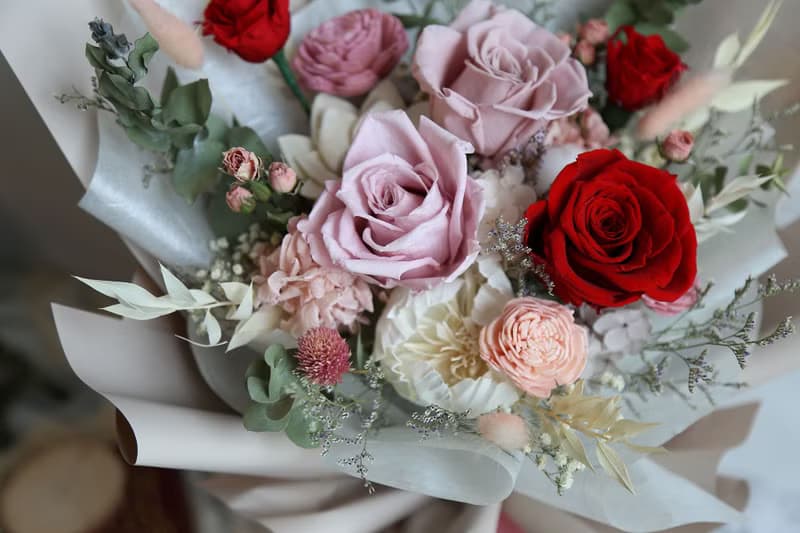 送禮花束 G84 送禮花束 情人節花束 送禮首選 聖誕節禮物