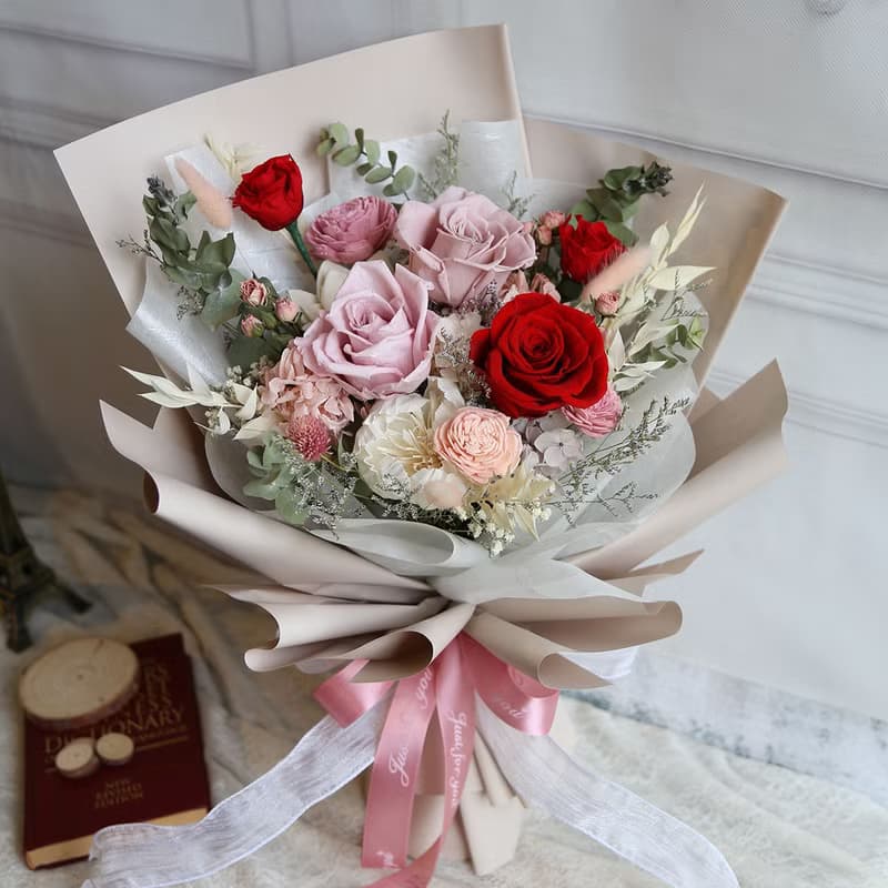 送禮花束 G84 送禮花束 情人節花束 送禮首選 聖誕節禮物