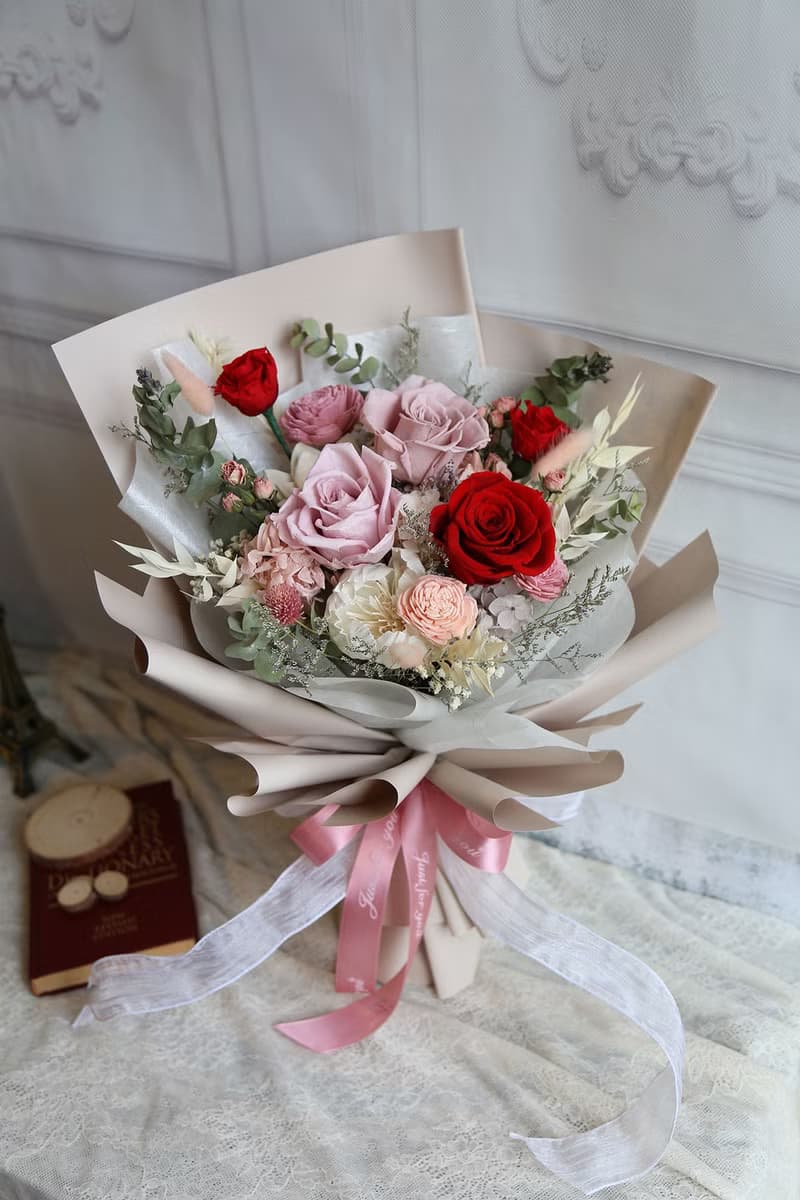 送禮花束 G84 送禮花束 情人節花束 送禮首選 聖誕節禮物