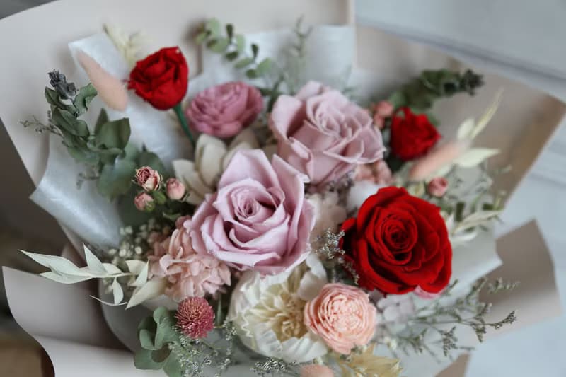 送禮花束 G84 送禮花束 情人節花束 送禮首選 聖誕節禮物