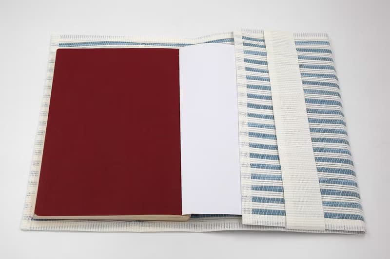 【紙布家】包邊書套、書衣、手帳套、筆記本套 (A5/G16K) 藍白