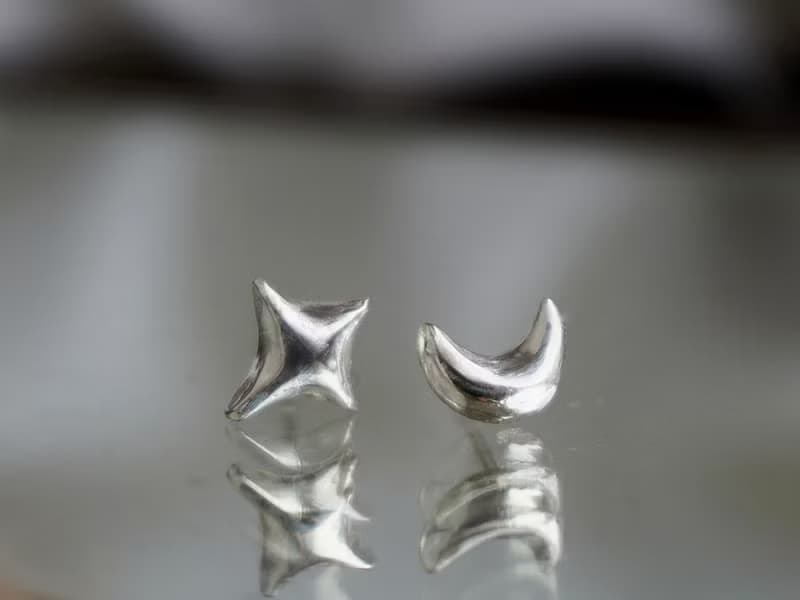觀星耳環 925純銀耳環 Stargazer Earrings 交換禮物