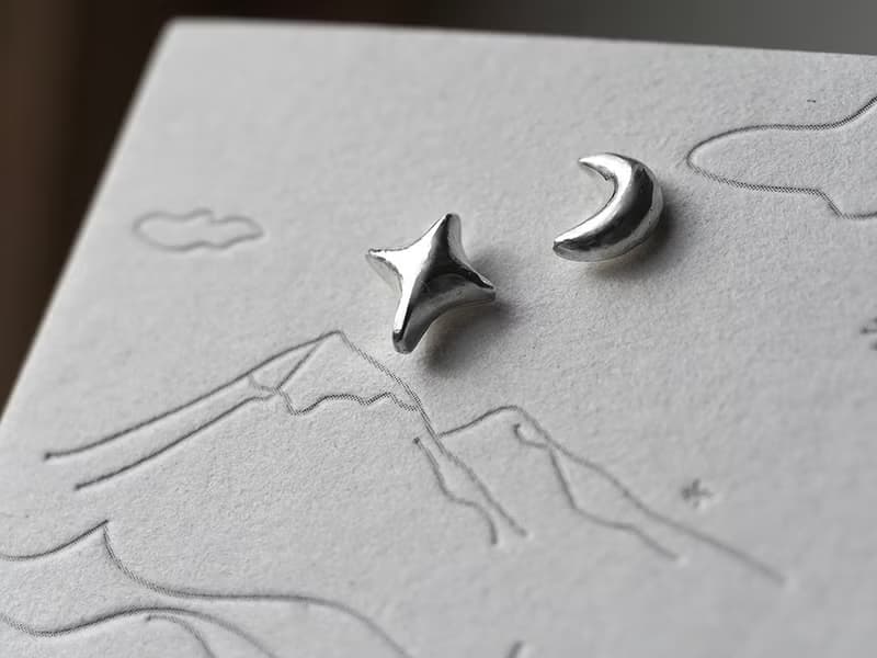 觀星耳環 925純銀耳環 Stargazer Earrings 交換禮物
