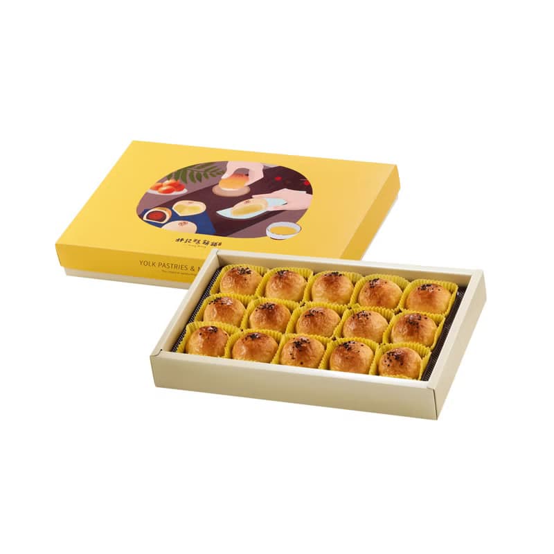 Linhomelybakery 林記糕餅舖 15入蛋黃酥禮盒