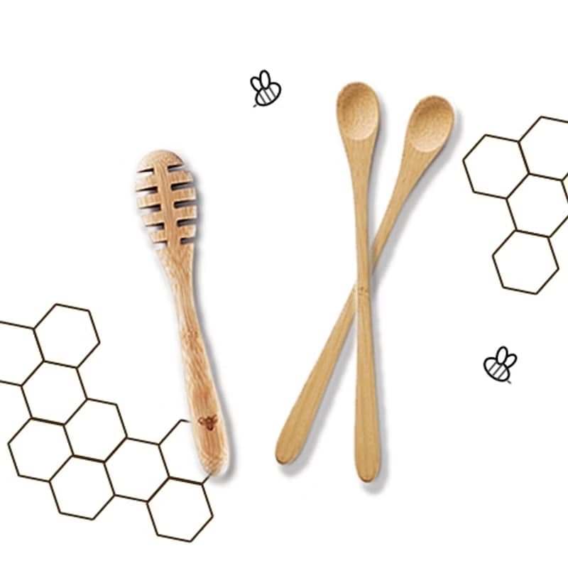 Bambu - 竹製蜂蜜匙 - 出清特賣